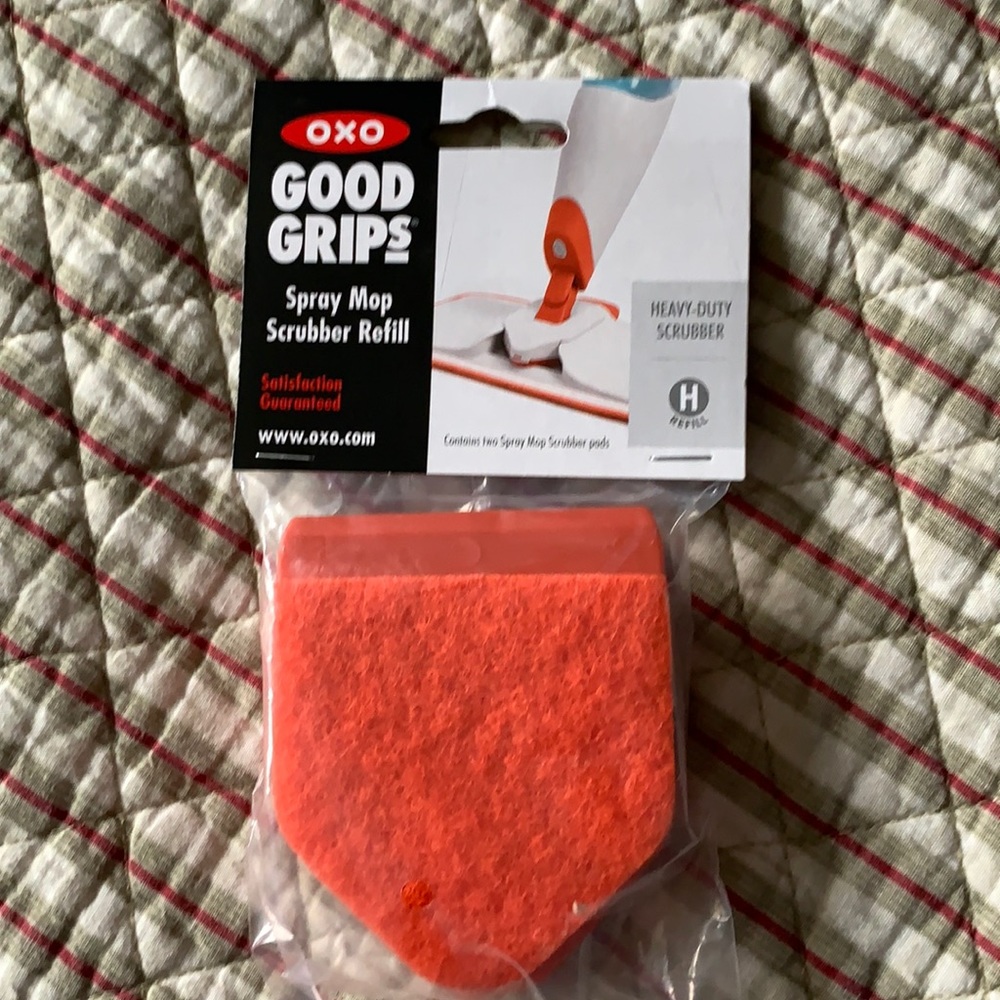 ⭐OXO Good Grips Spray Mop Scrubber Refill